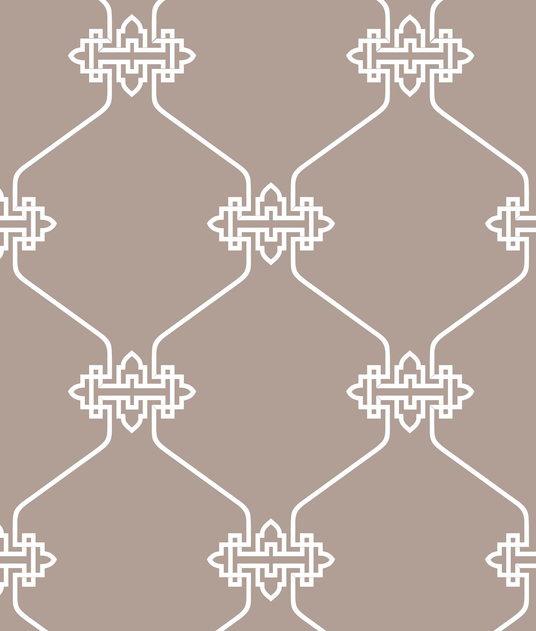 Chinese Lattice All Over Wall Stencil | 3723 by Designer Stencils | Reusable Stencils for Painting